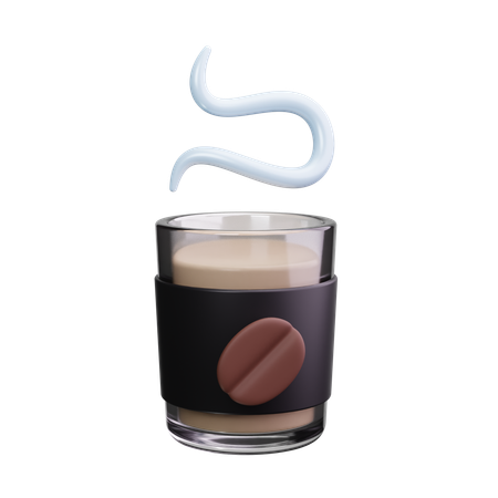 Café quente  3D Icon
