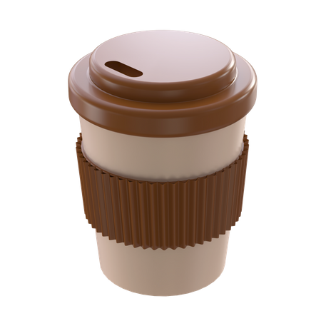 Café quente  3D Icon