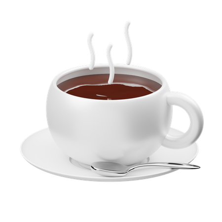 Café quente  3D Icon