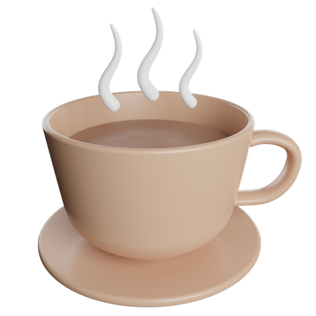 Café quente  3D Icon