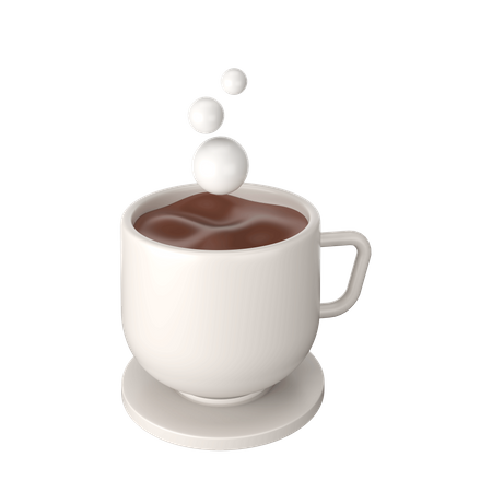 Café quente  3D Icon