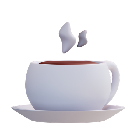 Café quente  3D Icon