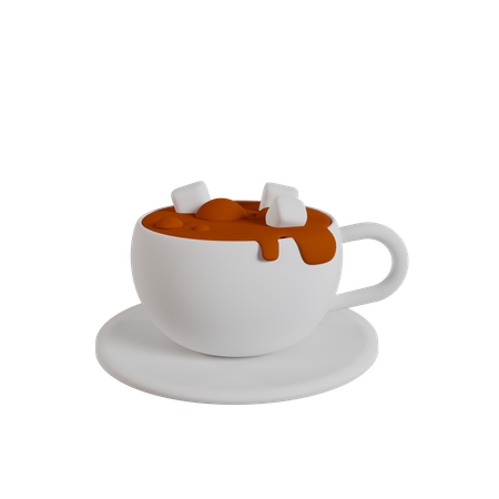 Café quente  3D Icon