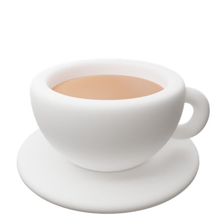 Café quente  3D Icon