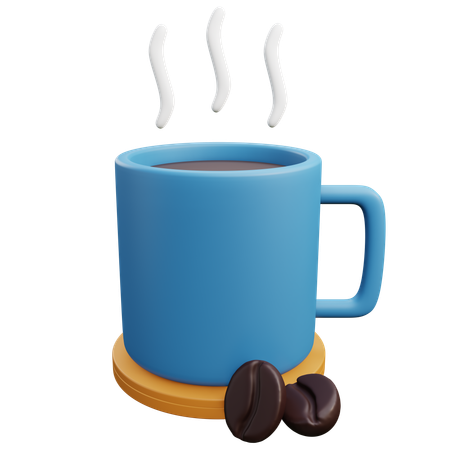 Café quente  3D Icon