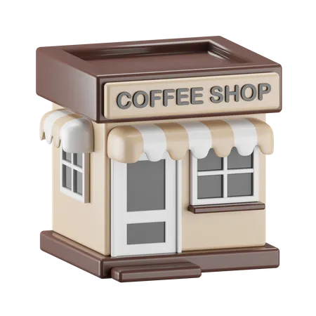 Café  3D Icon