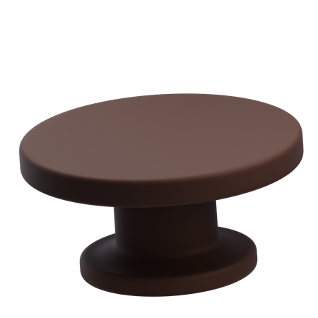 Cafe Table  3D Icon