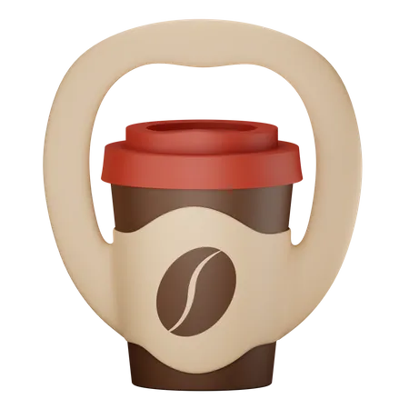 Tirar café  3D Icon