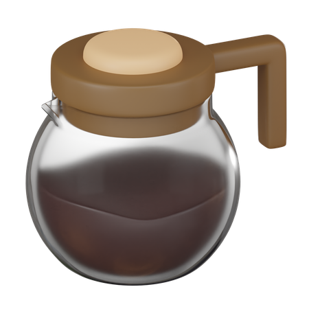 Pote de café  3D Icon