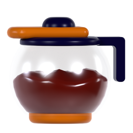 Pote de café  3D Icon