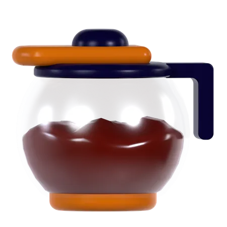 Pote de café  3D Icon