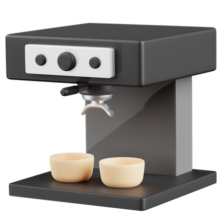 Máquina de café  3D Icon