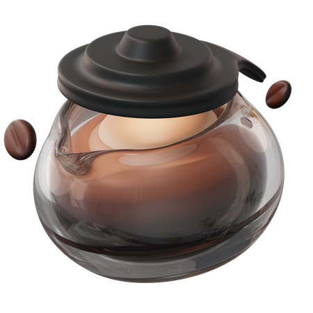 Pote de café  3D Icon