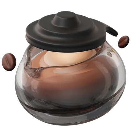 Pote de café  3D Icon