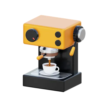 Máquina de café  3D Icon