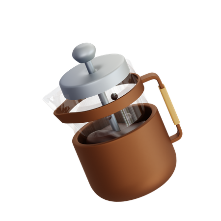 Pote de café  3D Icon