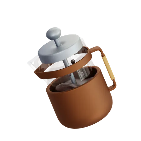 Pote de café  3D Icon