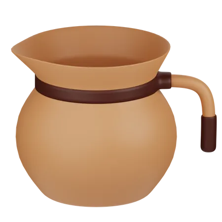 Pote de café  3D Icon