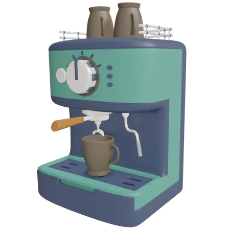 Máquina de café  3D Icon