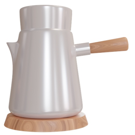 Cafeteira moka  3D Icon