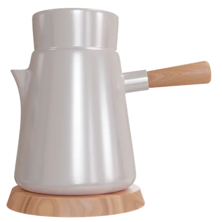 Cafeteira moka  3D Icon