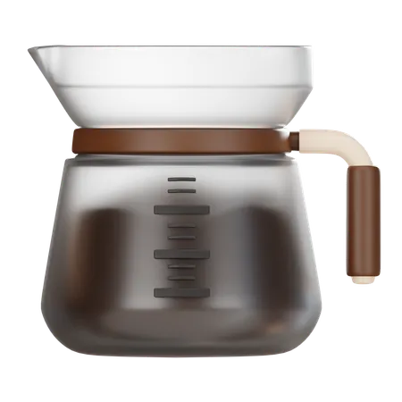 Cafetera  3D Icon