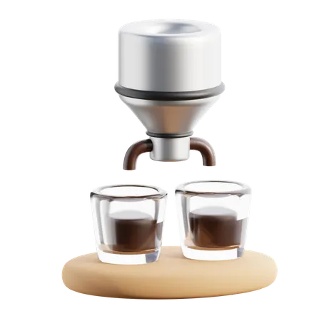 Maquina de cafe  3D Icon