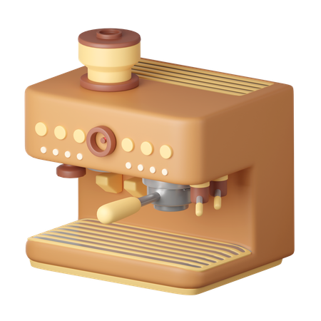 Maquina de cafe  3D Icon