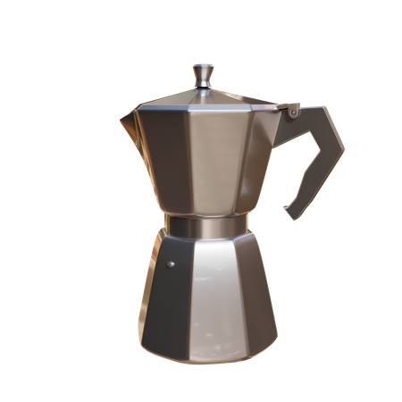 Cafetera  3D Icon