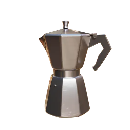 Cafetera  3D Icon