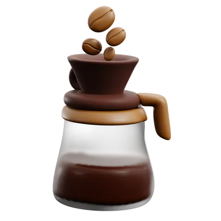 Cafetera  3D Icon