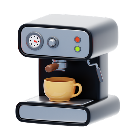 Maquina de cafe  3D Icon