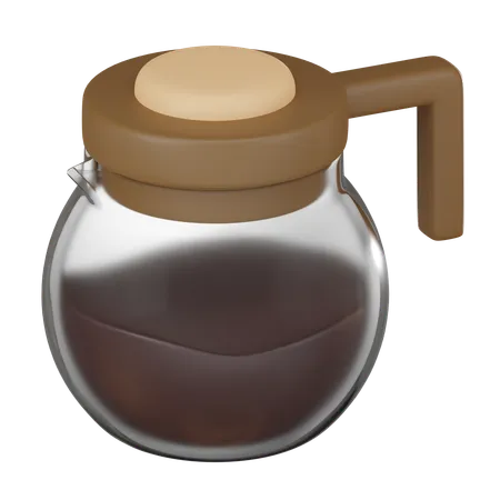 Cafetera  3D Icon