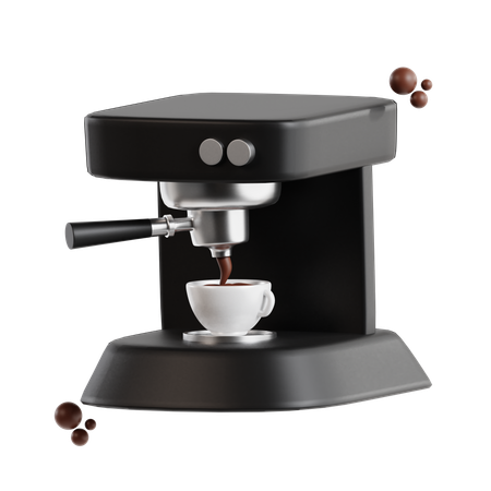 Maquina de cafe  3D Icon