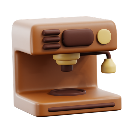 Cafetera  3D Icon