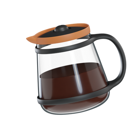 Cafetera  3D Icon