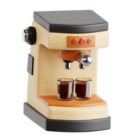 Cafetera  3D Icon