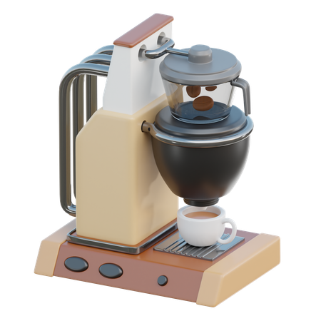 Cafetera  3D Icon