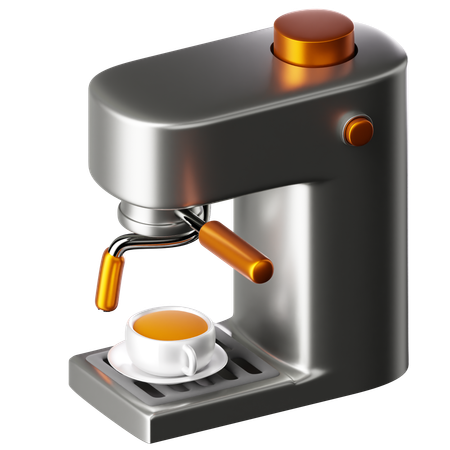 Cafetera  3D Icon