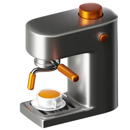 Cafetera  3D Icon