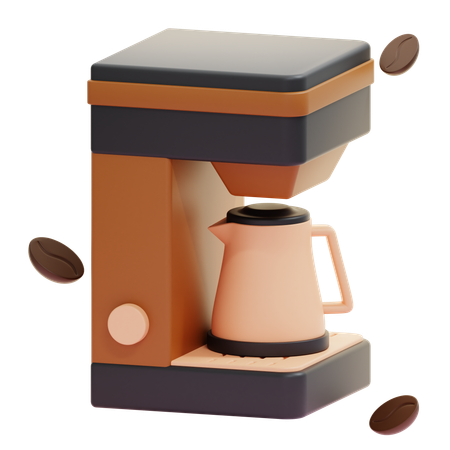 Cafetera  3D Icon