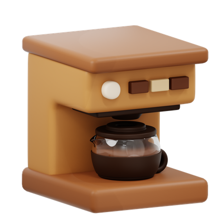 Cafetera  3D Icon