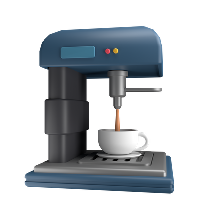 Maquina de cafe  3D Illustration