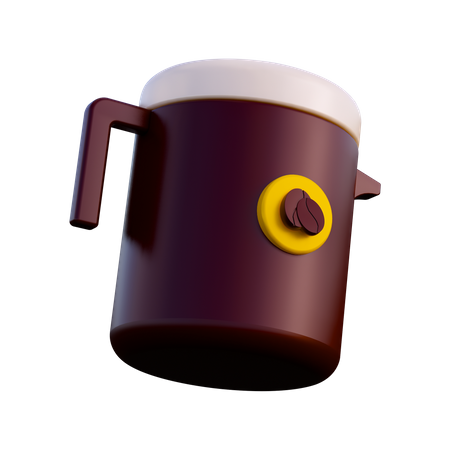 Cafetera  3D Icon