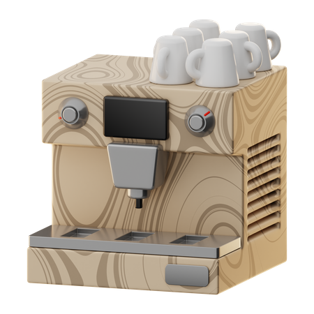 Maquina de cafe  3D Icon