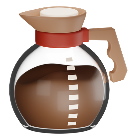 Cafetera  3D Icon