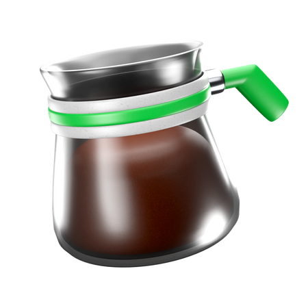 Cafetera  3D Icon