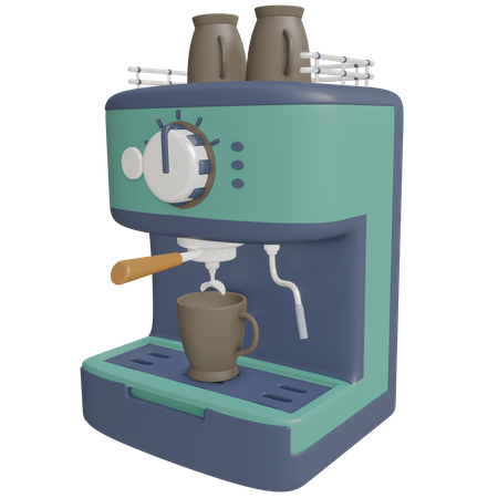 Cafetera  3D Icon