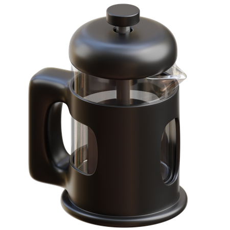 Émbolo de café  3D Icon