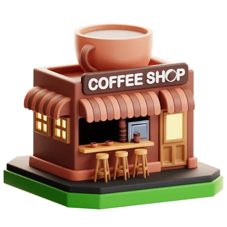 Cafetería  3D Icon